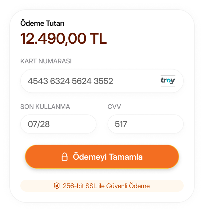 Hızlı ve Güvenli Tahsilat